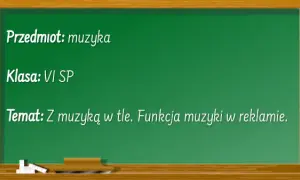 Z muzyką w tle: jak muzyka w filmie i reklamie wpływa na emocje