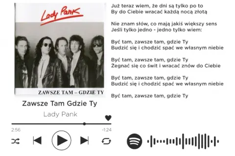 Tekst piosenki zawsze tam gdzie ty – słowa, tłumaczenie i historia utworu
