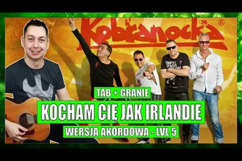 Jak zagrać kocham cię jak Irlandię - akordy na gitarę i ukulele