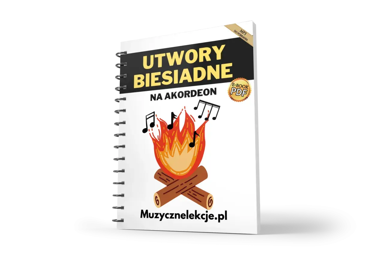 Darmowe nuty na akordeon biesiadne. E-book PDF z utworami do pobrania, idealny na ognisko.