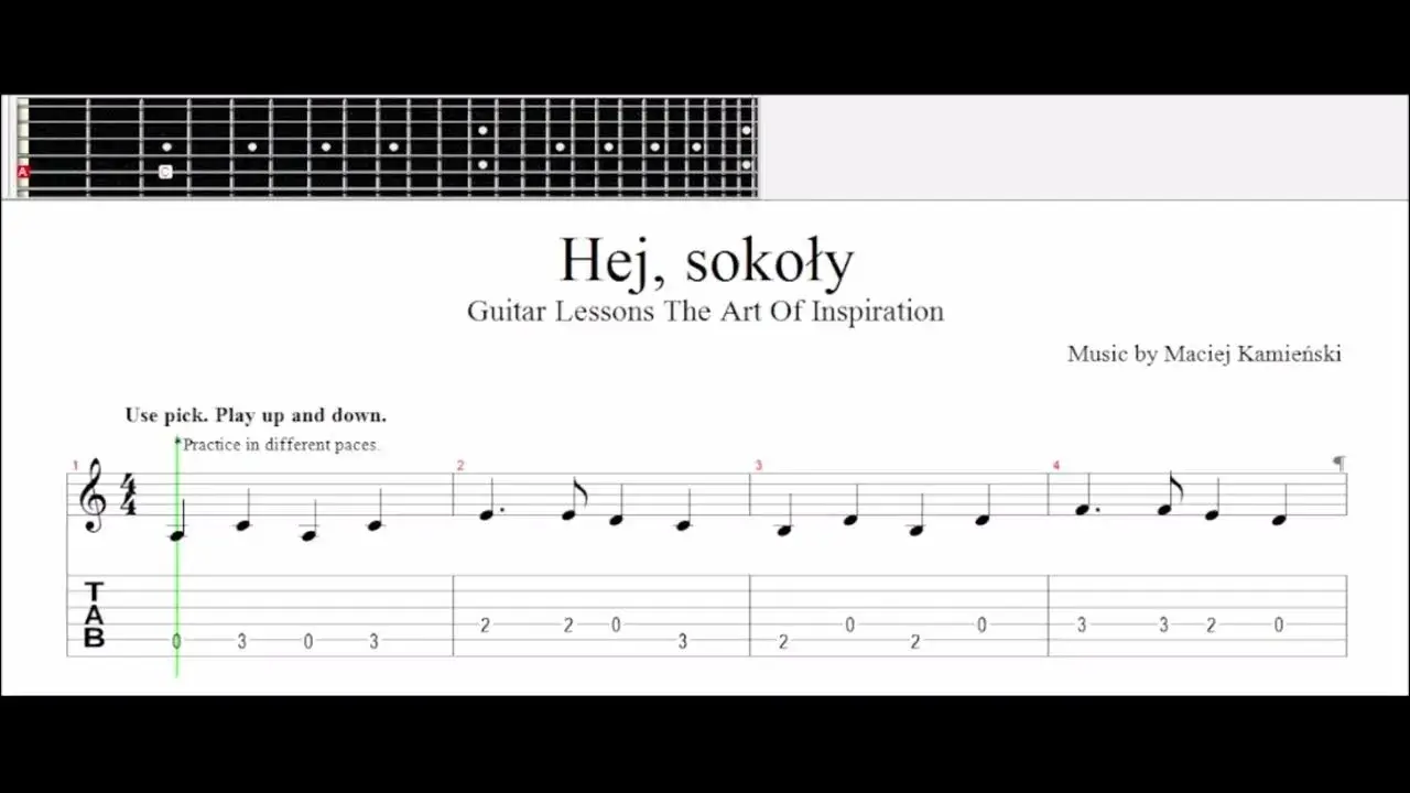 Jak łatwo zagrać Hej Sokoły na gitarze – chwyty i proste instrukcje dla początkujących
