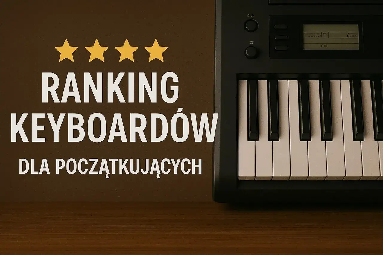 Ranking keyboardów dla początkujących. Elegancki elektroniczny instrument klawiszowy czeka na odkrycie.
