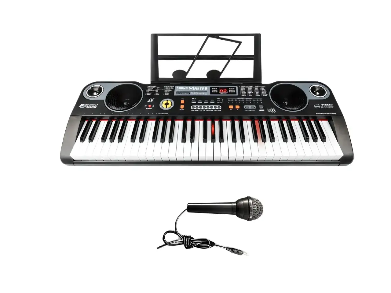 Elektroniczna klawiatura z mikrofonem, idealna dla małych muzyków. Sprawdź nasz ranking keyboardów dla dzieci!