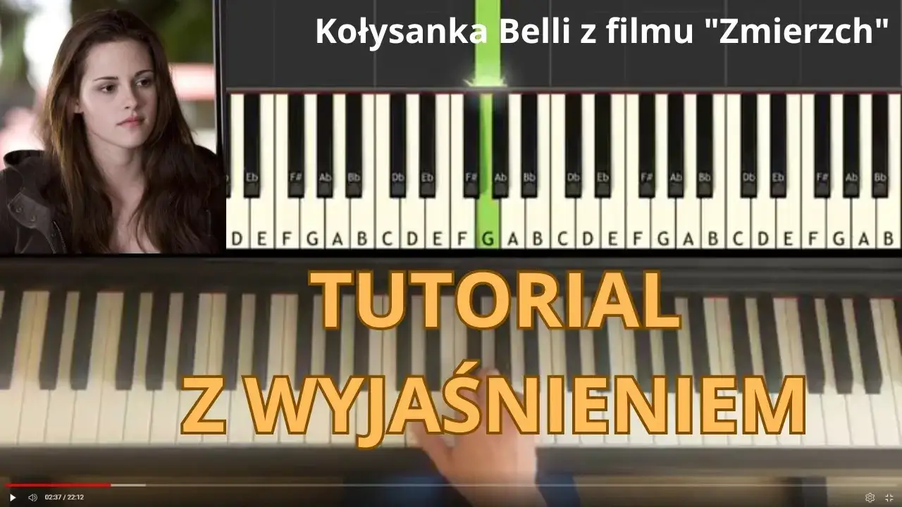 Zdjęcie Muzyka z filmu Zmierzch na pianino - nuty i łatwe aranżacje