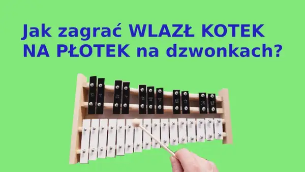 Jak zagrać wlazł kotek na płotek na cymbałkach - proste kroki dla każdego