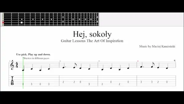 Jak łatwo zagrać Hej Sokoły na gitarze – chwyty i proste instrukcje dla początkujących